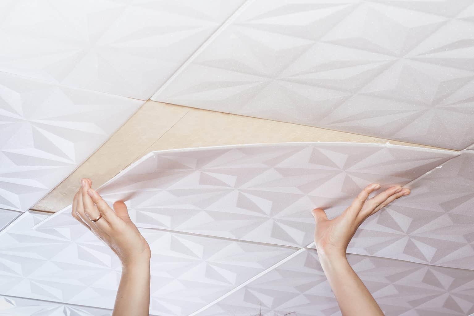 The 10 Pros and Cons of Vinyl Ceiling Tiles - Interiors Place