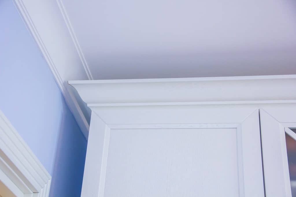 Cove Crown Molding In Dining Room